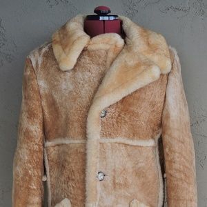>ll==l>Woolfolk Trading Sheepskin Shearling Coat